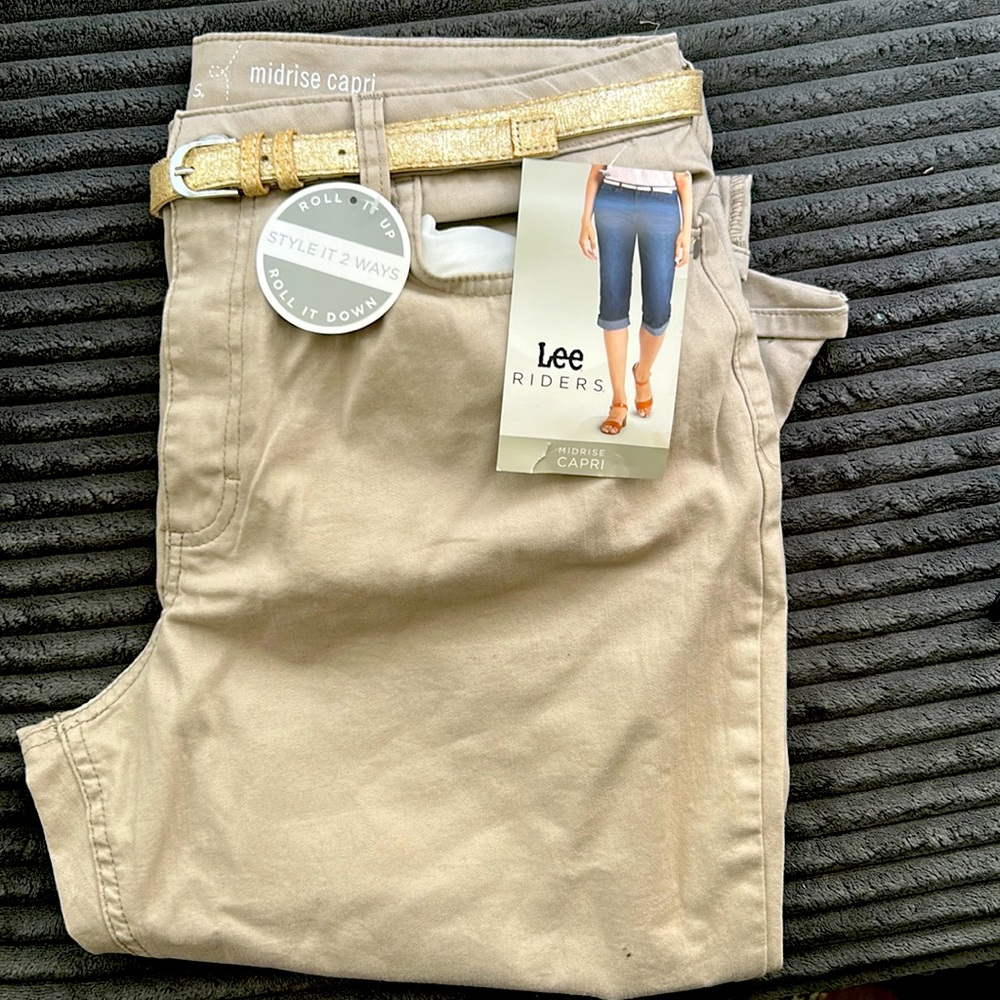 Lee Riders Jean Wear Capri